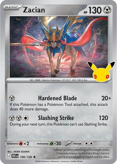 Zacian, Card 106/128