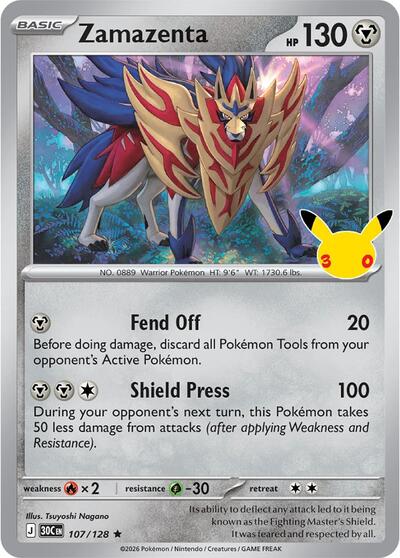 Zamazenta, Card 107/128