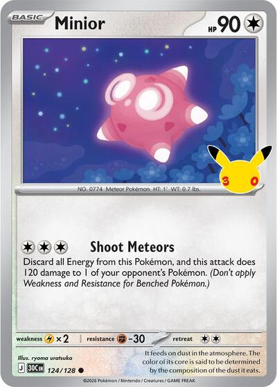 Minior, Card 124/128