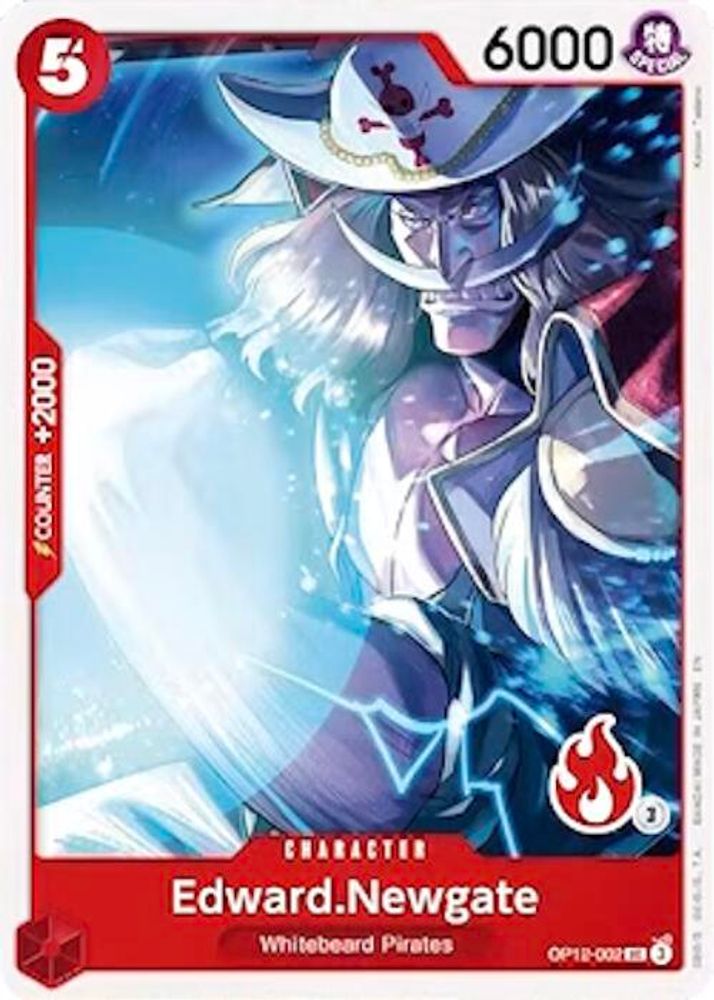 Edward.Newgate (OP12-002) (Ace Deck)