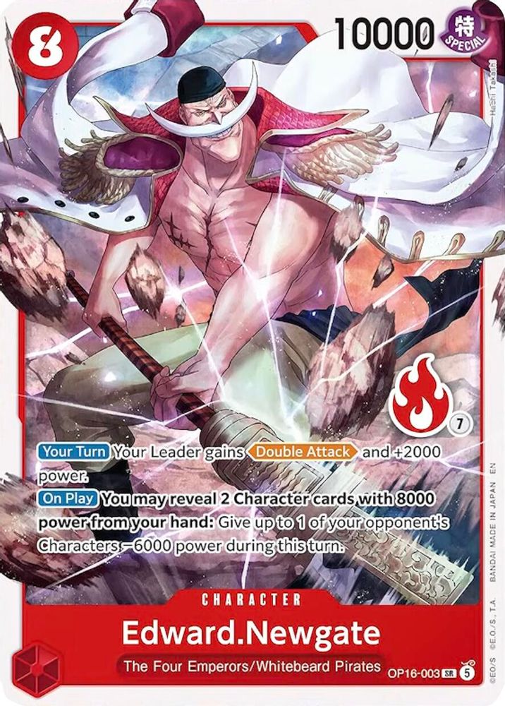 Edward.Newgate (OP16-003) (Ace Deck)
