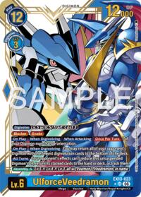 UlforceVeedramon (Alternate Art) card art