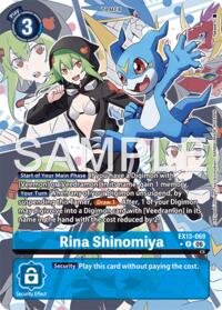 Rina Shinomiya (Alternate Art) card art