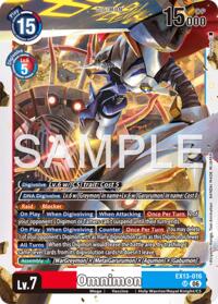 Omnimon card art