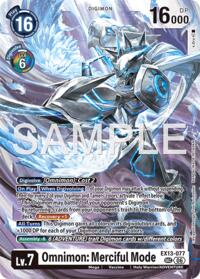 Omnimon: Merciful Mode card art
