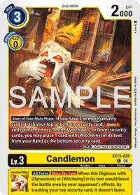 Candlemon card art
