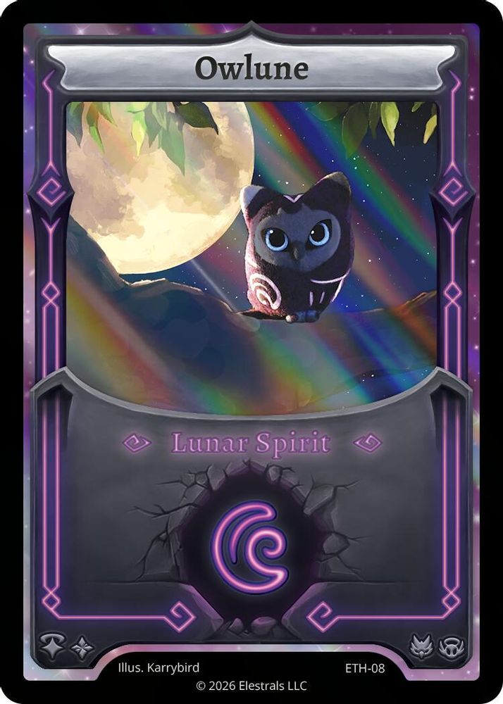 Owlune, Holo, front