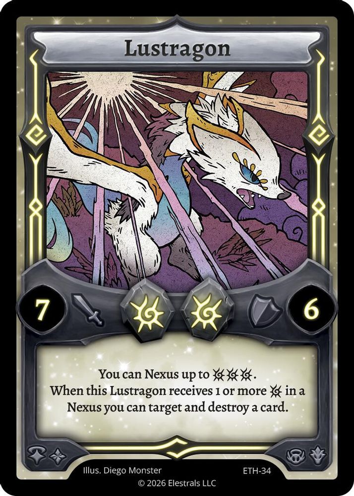 Lustragon, Standard, front