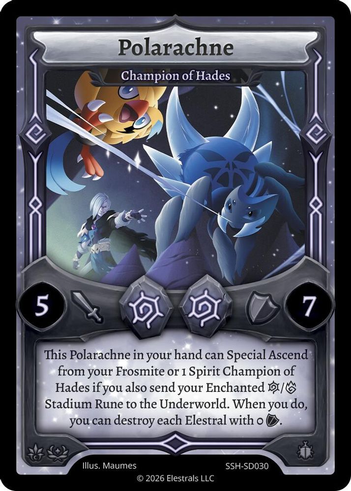 Polarachne - Champion of Hades, Standard, front