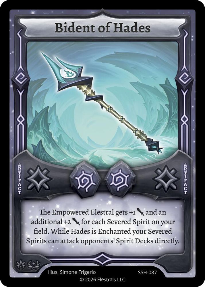 Bident of Hades, Standard, front
