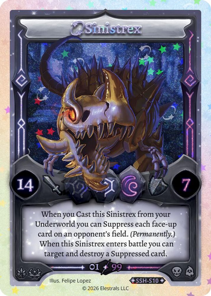 Sinistrex (Serialized), Standard, front