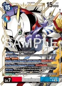 Omnimon (Alternate Art) card art
