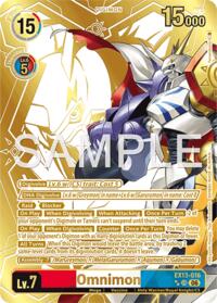 Omnimon (Rare Pull) card art