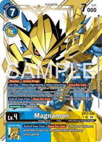 Magnamon (Alternate Art) card art