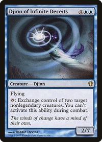 Djinn of Infinite Deceits, Commander 2013