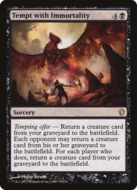 Tempt with Immortality, Commander 2013