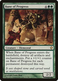 Bane of Progress, Commander 2013