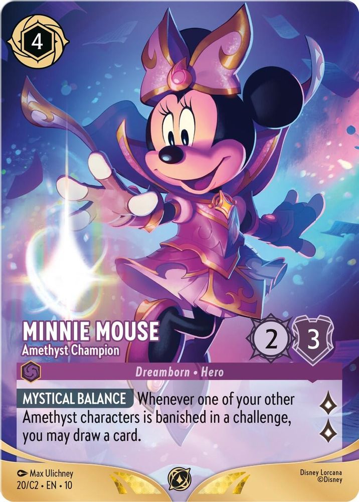 Minnie Mouse - Amethyst Champion