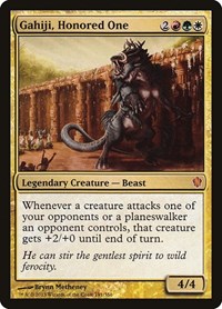 Gahiji, Honored One, Commander 2013
