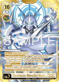 Omnimon: Merciful Mode (Rare Pull) card art