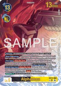 Alphamon (SP) card art