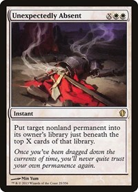 Unexpectedly Absent, Commander 2013