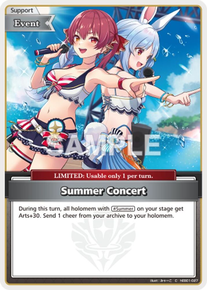 Summer Concert (C), Standard, front