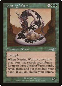 Nesting Wurm, Nemesis