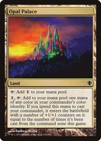 Opal Palace, Commander 2013