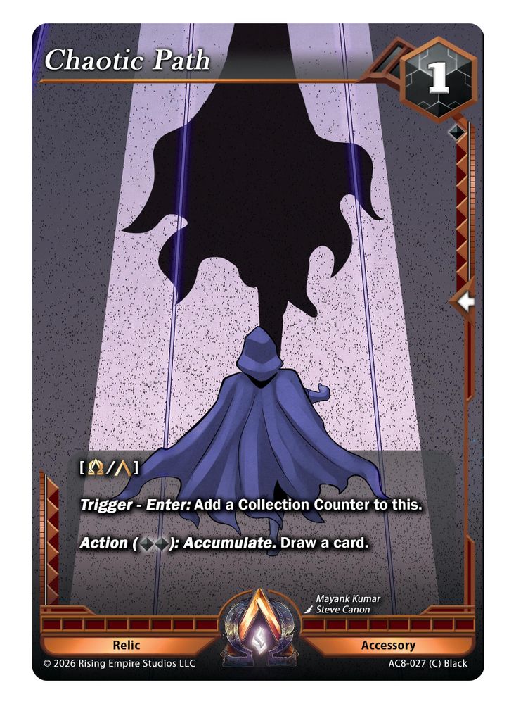 Chaotic Path, Standard, front