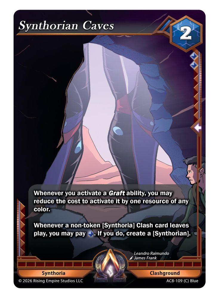 Synthorian Caves, Standard, front