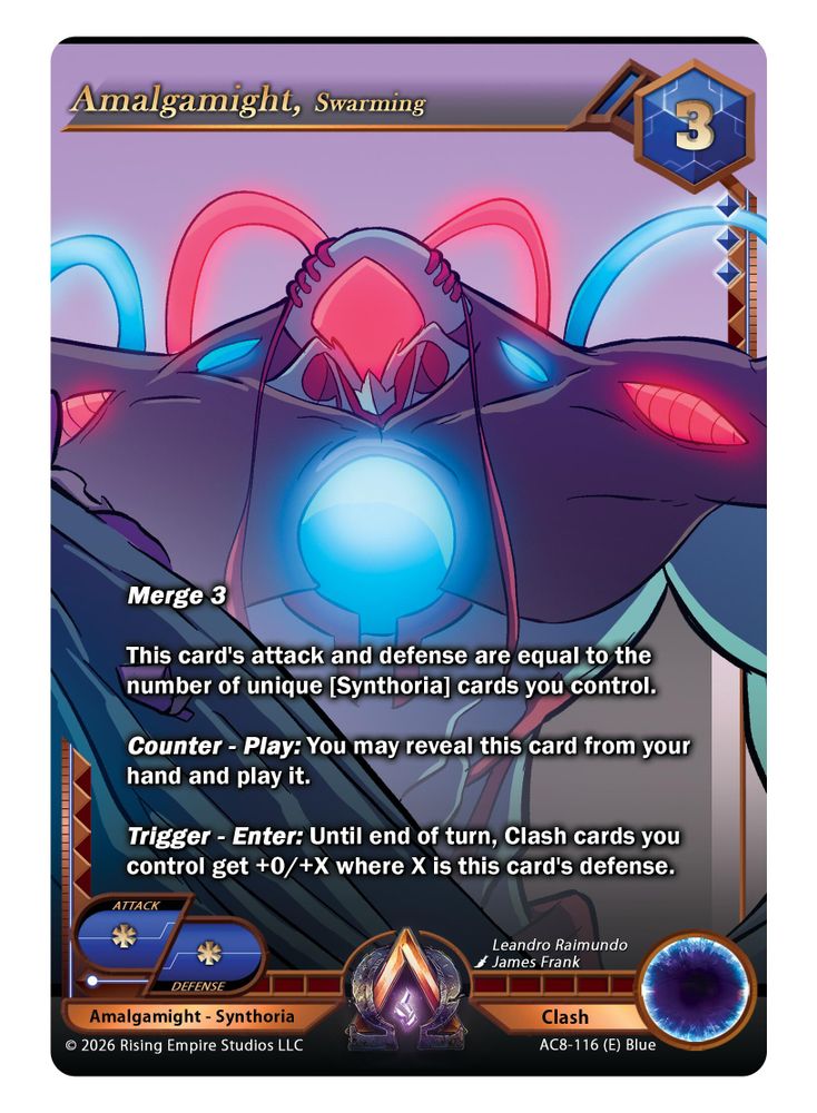 Amalgamight, Swarming, Foil, front