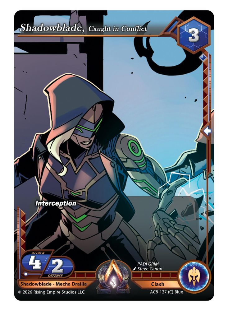 Shadowblade, Caught in Conflict, Standard, front