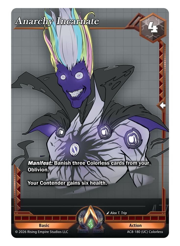 Anarchy Incarnate, Standard, front