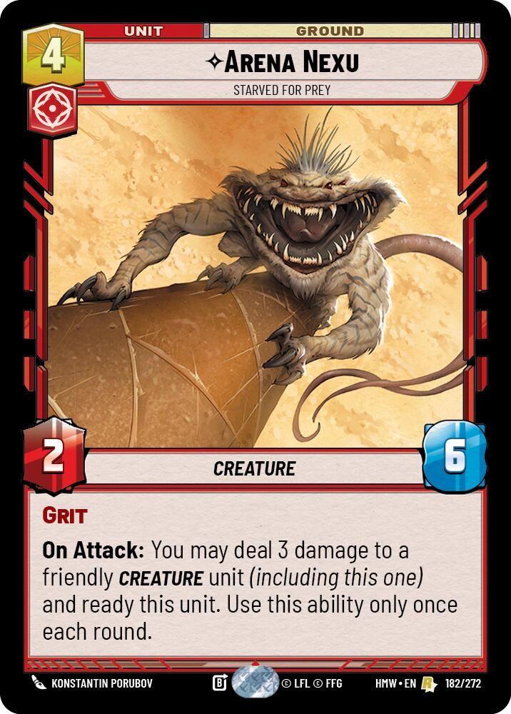 Arena Nexu Starved for Prey