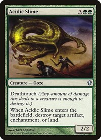 Acidic Slime, Commander 2013
