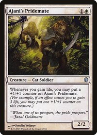 Ajani's Pridemate, Commander 2013