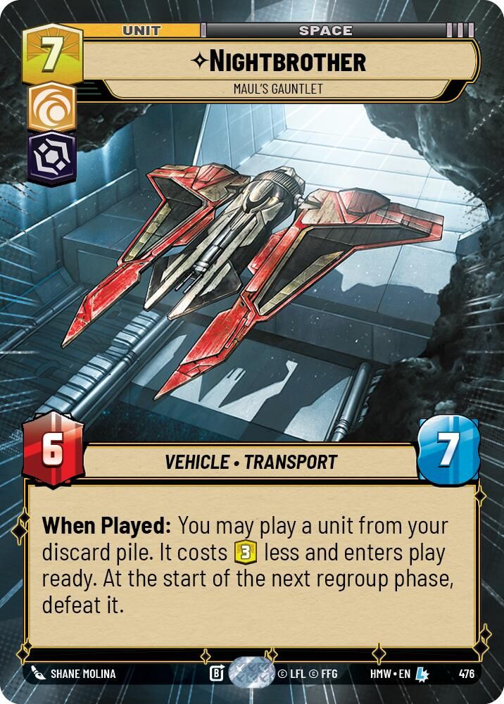 Nightbrother Mauls Gauntlet Hyperspace