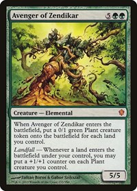 Avenger of Zendikar, Commander 2013