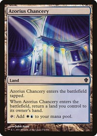 Azorius Chancery, Commander 2013