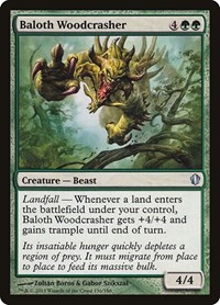 Baloth Woodcrasher, Commander 2013