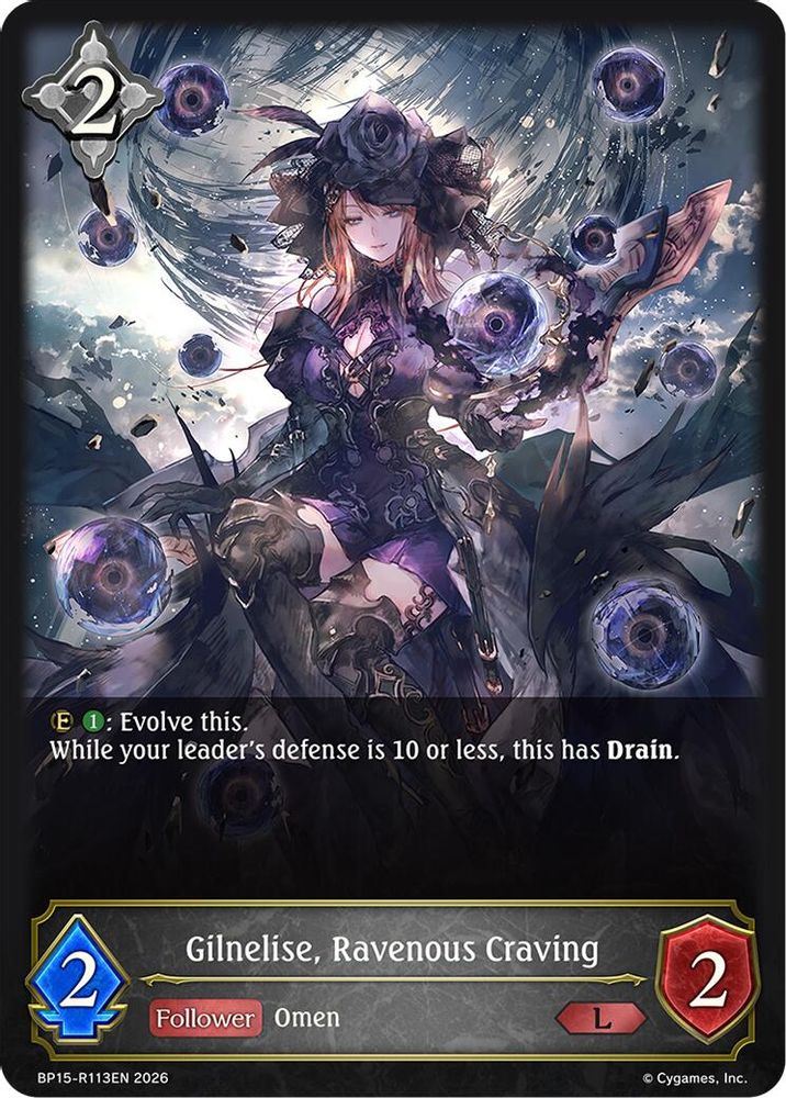 Gilnelise, Ravenous Craving, Standard, front