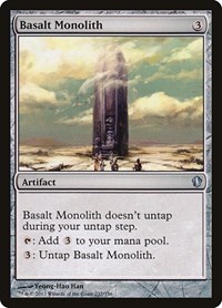 Basalt Monolith, Commander 2013