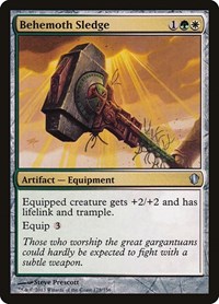 Behemoth Sledge, Commander 2013