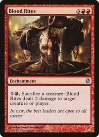 Blood Rites, Commander 2013