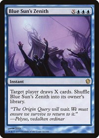 Blue Sun's Zenith, Commander 2013