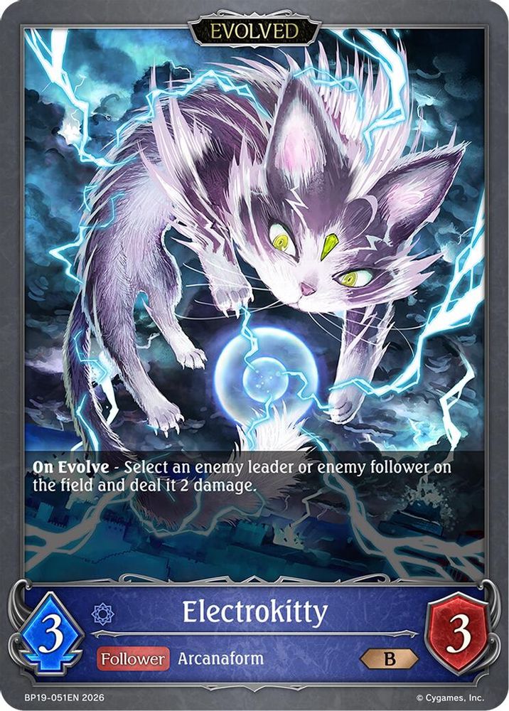 Electrokitty (Evolved), Standard, front
