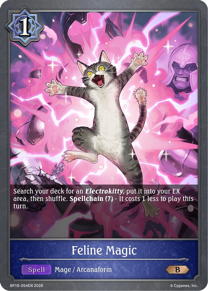Feline Magic, Standard, front