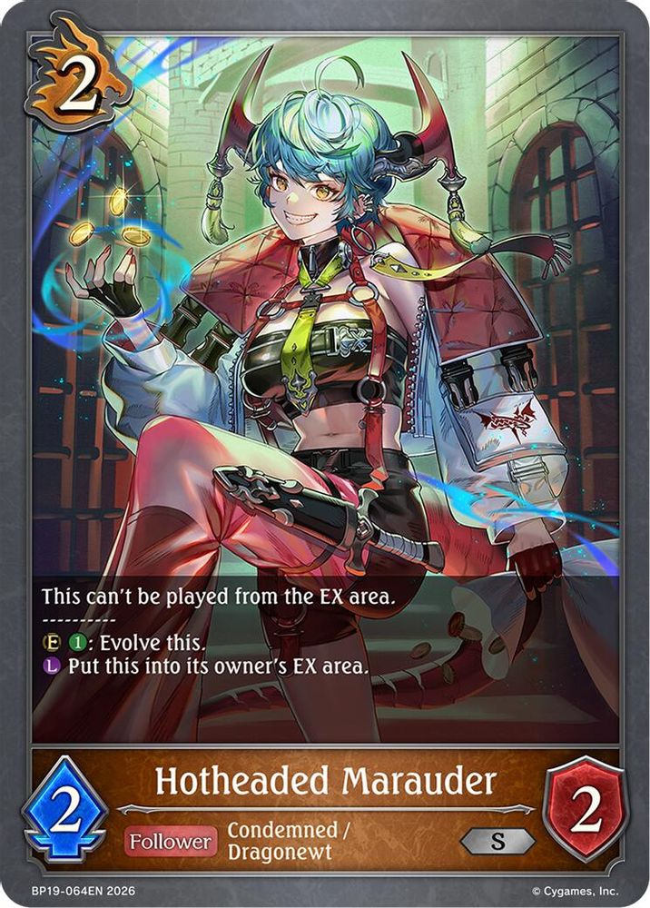Hotheaded Marauder, Standard, front