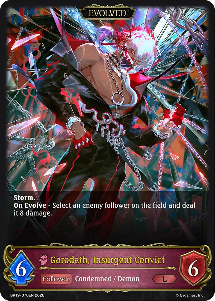 Garodeth, Insurgent Convict (Evolved), Standard, front